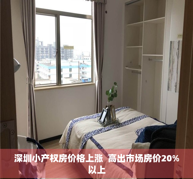 深圳小产权房价格上涨  高出市场房价20%以上