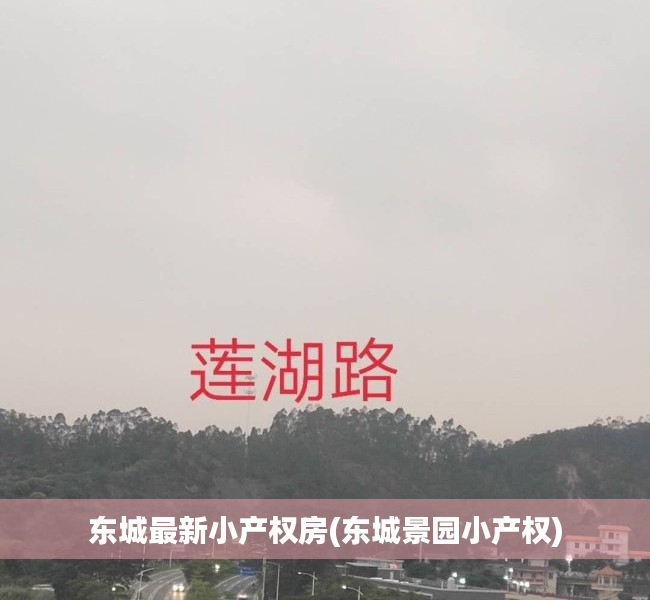 东城最新小产权房(东城景园小产权) 东城最新小产权房(东城景园小产权)