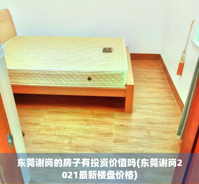 东莞谢岗的房子有投资价值吗(东莞谢岗2021最新楼盘价格) 东莞谢岗的房子有投资价值吗(东莞谢岗2021最新楼盘价格)