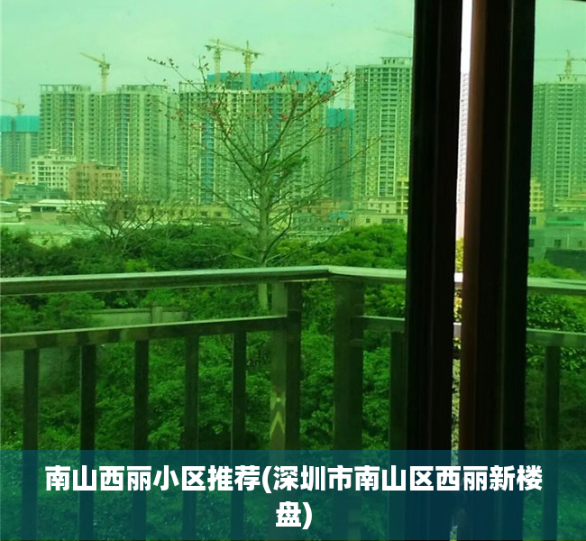 南山西丽小区推荐(深圳市南山区西丽新楼盘) 南山西丽小区推荐(深圳市南山区西丽新楼盘)