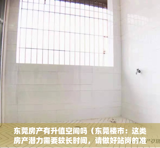 东莞房产有升值空间吗（东莞楼市：这类房产潜力需要较长时间，请做好站岗的准备）