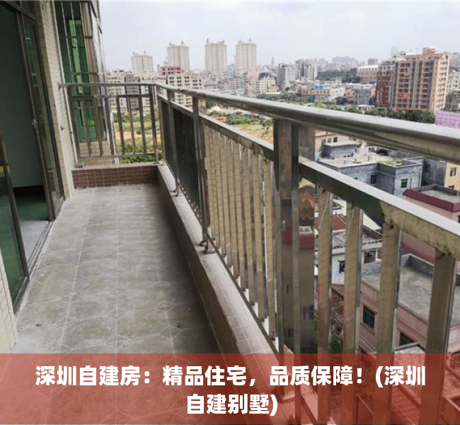 深圳自建房：精品住宅，品质保障！(深圳自建别墅)