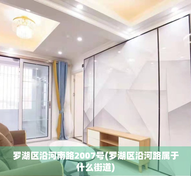 罗湖区沿河南路2007号(罗湖区沿河路属于什么街道) 罗湖区沿河南路2007号(罗湖区沿河路属于什么街道)