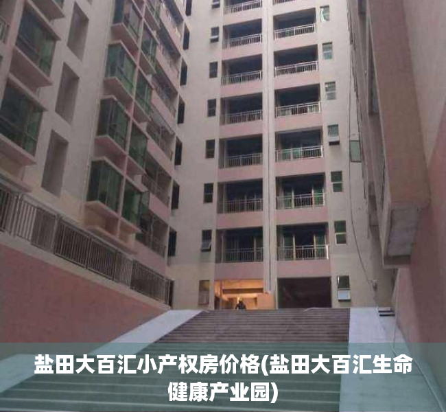 盐田大百汇小产权房价格(盐田大百汇生命健康产业园) 盐田大百汇小产权房价格(盐田大百汇生命健康产业园)