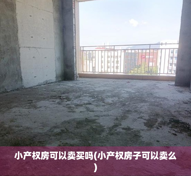 小产权房可以卖买吗(小产权房子可以卖么) 小产权房可以卖买吗(小产权房子可以卖么)