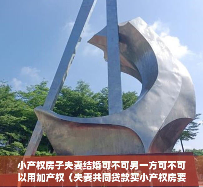小产权房子夫妻结婚可不可另一方可不可以用加产权（夫妻共同贷款买小产权房要注意什么？东莞中堂小产权房的价格贵吗）