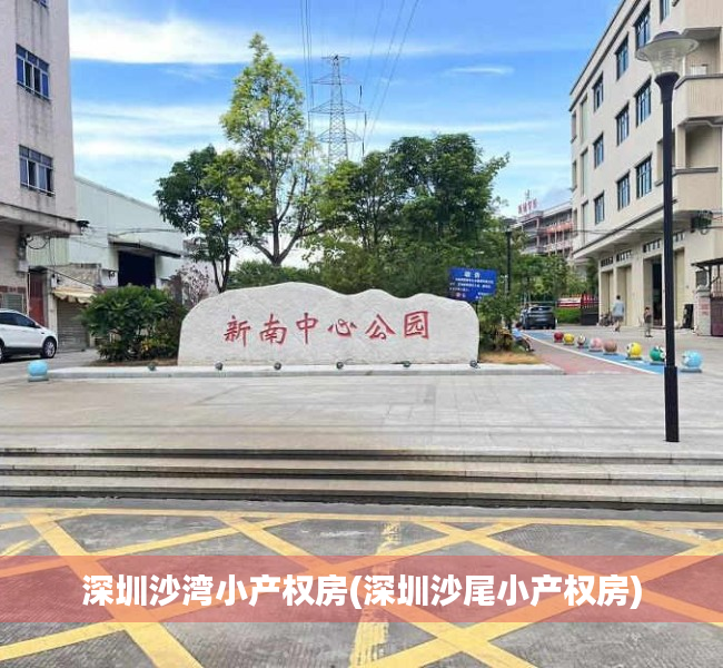 深圳沙湾小产权房(深圳沙尾小产权房) 深圳沙湾小产权房(深圳沙尾小产权房)