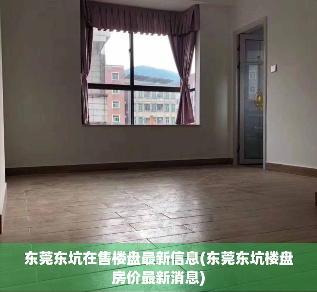 东莞东坑在售楼盘最新信息(东莞东坑楼盘房价最新消息) 东莞东坑在售楼盘最新信息(东莞东坑楼盘房价最新消息)
