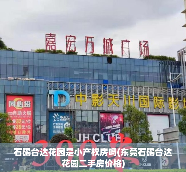 石碣台达花园是小产权房吗(东莞石碣台达花园二手房价格) 石碣台达花园是小产权房吗(东莞石碣台达花园二手房价格)