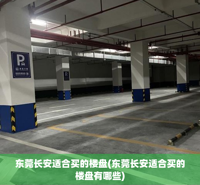 东莞长安适合买的楼盘(东莞长安适合买的楼盘有哪些)