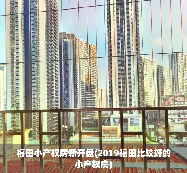 福田小产权房新开盘(2019福田比较好的小产权房)
