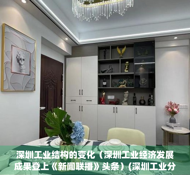 深圳工业结构的变化（深圳工业经济发展成果登上《新闻联播》头条）(深圳工业分布图)