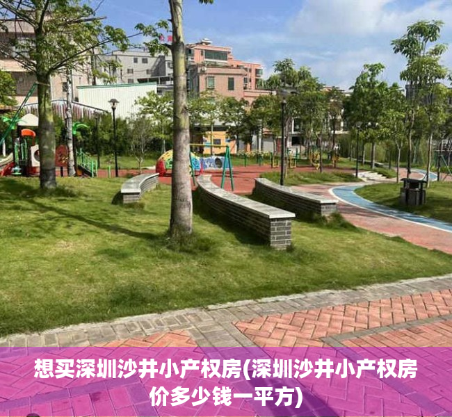 想买深圳沙井小产权房(深圳沙井小产权房价多少钱一平方) 想买深圳沙井小产权房(深圳沙井小产权房价多少钱一平方)