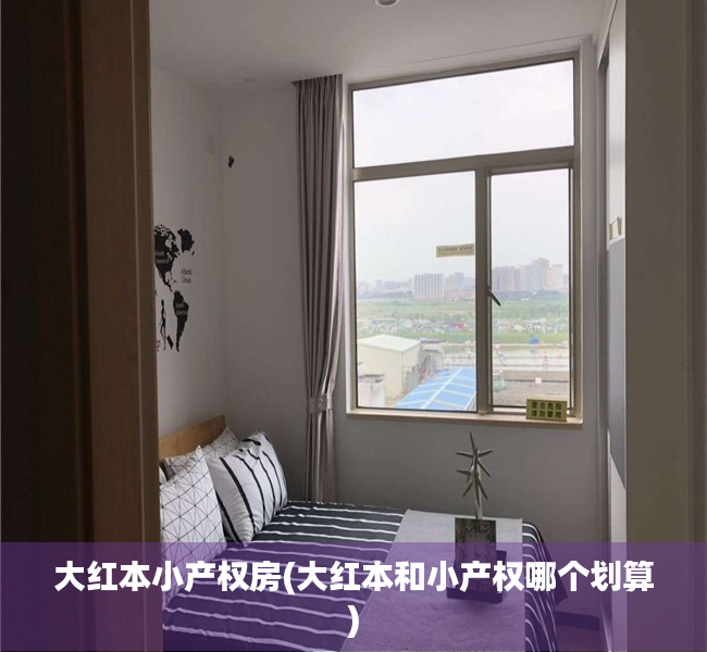 大红本小产权房(大红本和小产权哪个划算)