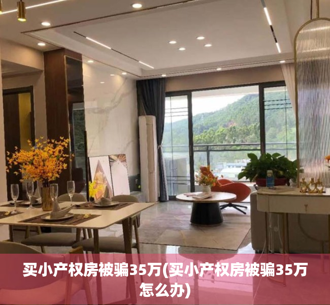 买小产权房被骗35万(买小产权房被骗35万怎么办) 买小产权房被骗35万(买小产权房被骗35万怎么办)