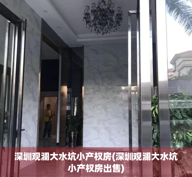 深圳观澜大水坑小产权房(深圳观澜大水坑小产权房出售) 深圳观澜大水坑小产权房(深圳观澜大水坑小产权房出售)