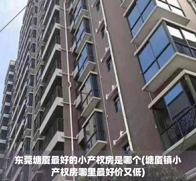 东莞塘厦最好的小产权房是哪个(塘厦镇小产权房哪里最好价又低) 东莞塘厦最好的小产权房是哪个(塘厦镇小产权房哪里最好价又低)