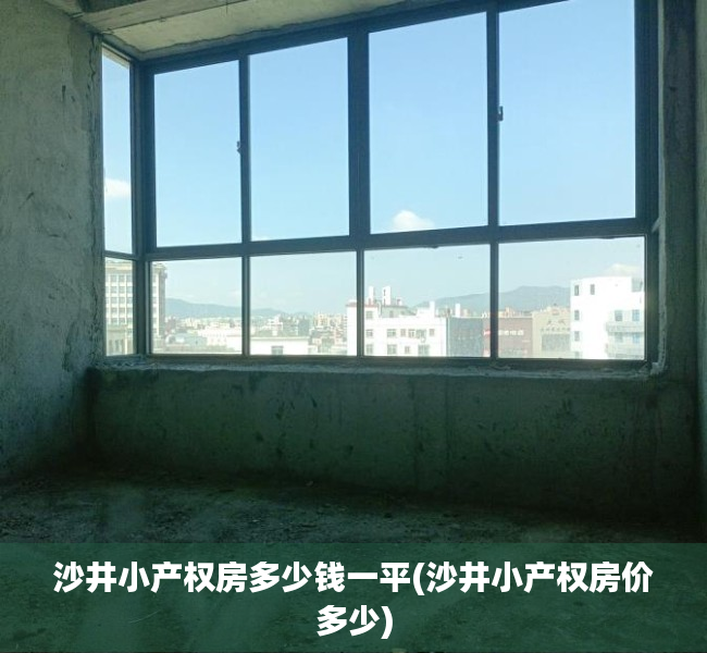 沙井小产权房多少钱一平(沙井小产权房价多少)
