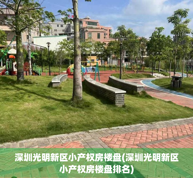 深圳光明新区小产权房楼盘(深圳光明新区小产权房楼盘排名)