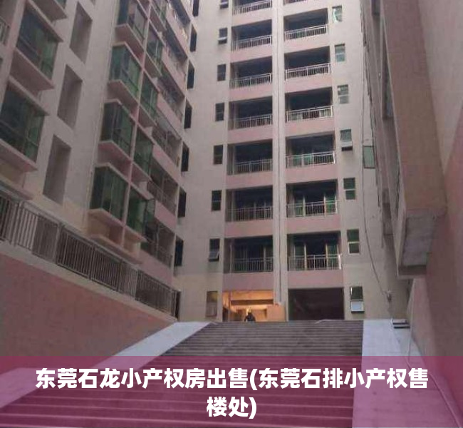 东莞石龙小产权房出售(东莞石排小产权售楼处)