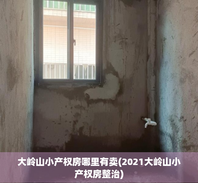 大岭山小产权房哪里有卖(2021大岭山小产权房整治)