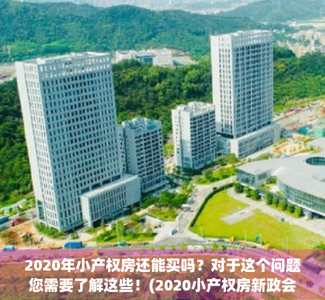 2020年小产权房还能买吗？对于这个问题您需要了解这些！(2020小产权房新政会合法化么)