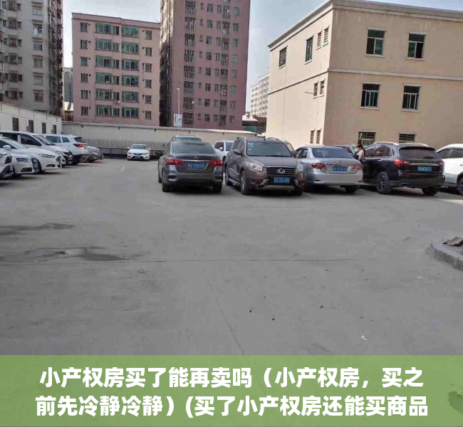 小产权房买了能再卖吗（小产权房，买之前先冷静冷静）(买了小产权房还能买商品房吗)