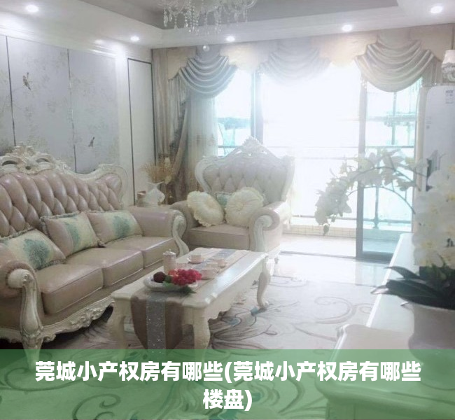 莞城小产权房有哪些(莞城小产权房有哪些楼盘) 莞城小产权房有哪些(莞城小产权房有哪些楼盘)