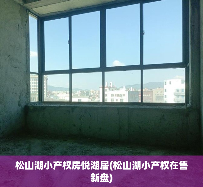 松山湖小产权房悦湖居(松山湖小产权在售新盘) 松山湖小产权房悦湖居(松山湖小产权在售新盘)