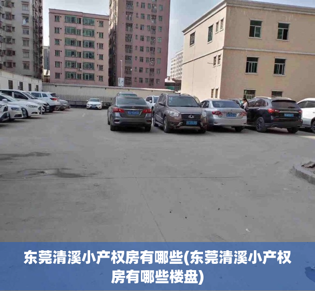 东莞清溪小产权房有哪些(东莞清溪小产权房有哪些楼盘)