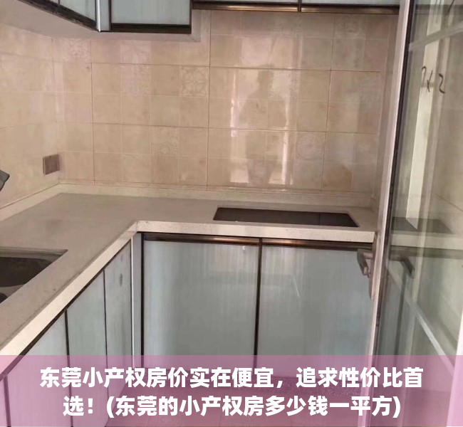 东莞小产权房价实在便宜，追求性价比首选！(东莞的小产权房多少钱一平方)