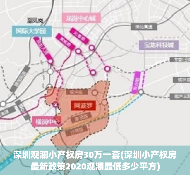 深圳观澜小产权房30万一套(深圳小产权房最新政策2020观澜最低多少平方)