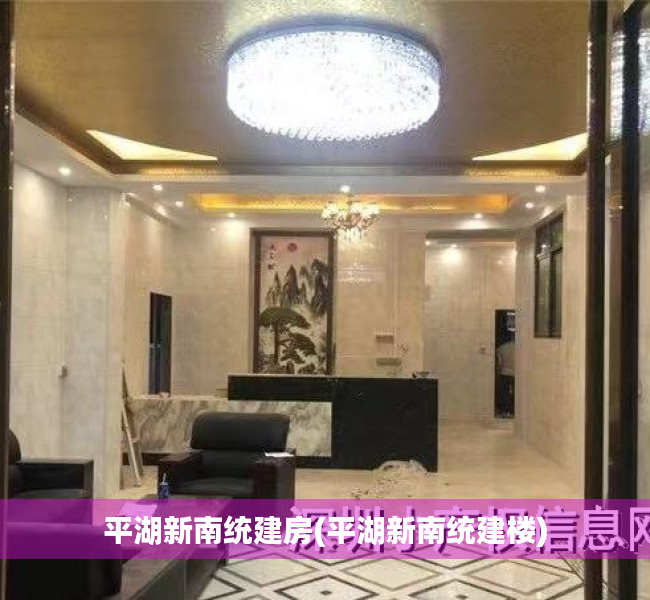 平湖新南统建房(平湖新南统建楼)