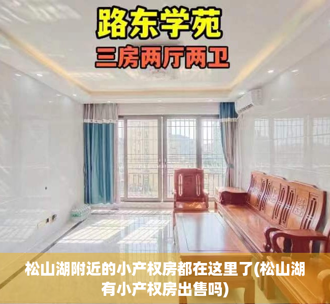 松山湖附近的小产权房都在这里了(松山湖有小产权房出售吗) 松山湖附近的小产权房都在这里了(松山湖有小产权房出售吗)