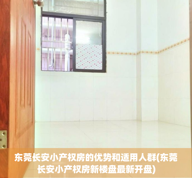 东莞长安小产权房的优势和适用人群(东莞长安小产权房新楼盘最新开盘)