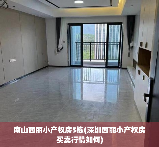 南山西丽小产权房5栋(深圳西丽小产权房买卖行情如何) 南山西丽小产权房5栋(深圳西丽小产权房买卖行情如何)