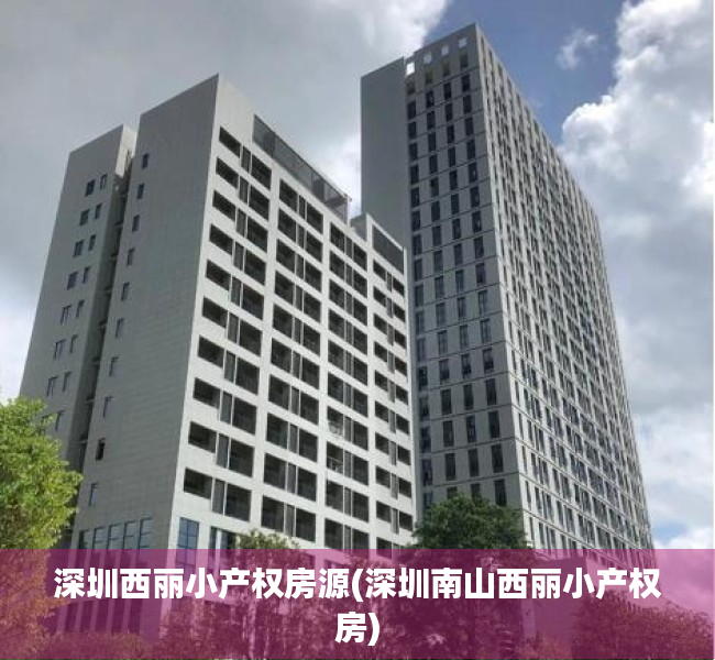 深圳西丽小产权房源(深圳南山西丽小产权房) 深圳西丽小产权房源(深圳南山西丽小产权房)