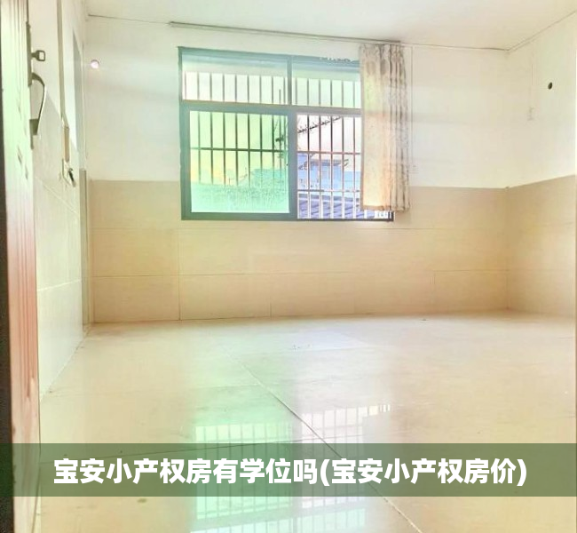 宝安小产权房有学位吗(宝安小产权房价) 宝安小产权房有学位吗(宝安小产权房价)