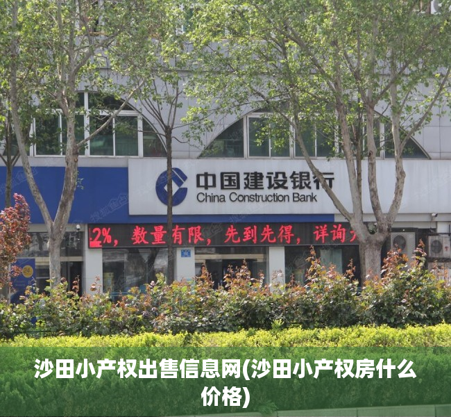 沙田小产权出售信息网(沙田小产权房什么价格) 沙田小产权出售信息网(沙田小产权房什么价格)