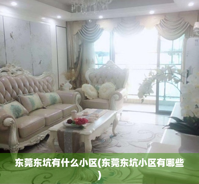 东莞东坑有什么小区(东莞东坑小区有哪些) 东莞东坑有什么小区(东莞东坑小区有哪些)