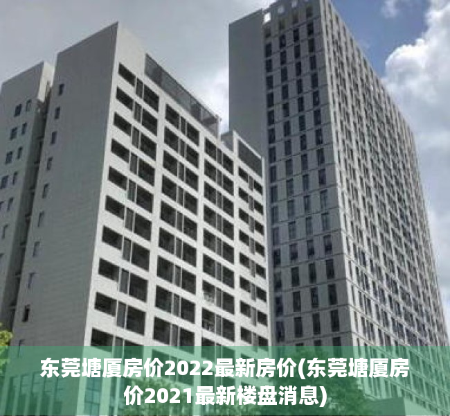 东莞塘厦房价2022最新房价(东莞塘厦房价2021最新楼盘消息) 东莞塘厦房价2022最新房价(东莞塘厦房价2021最新楼盘消息)