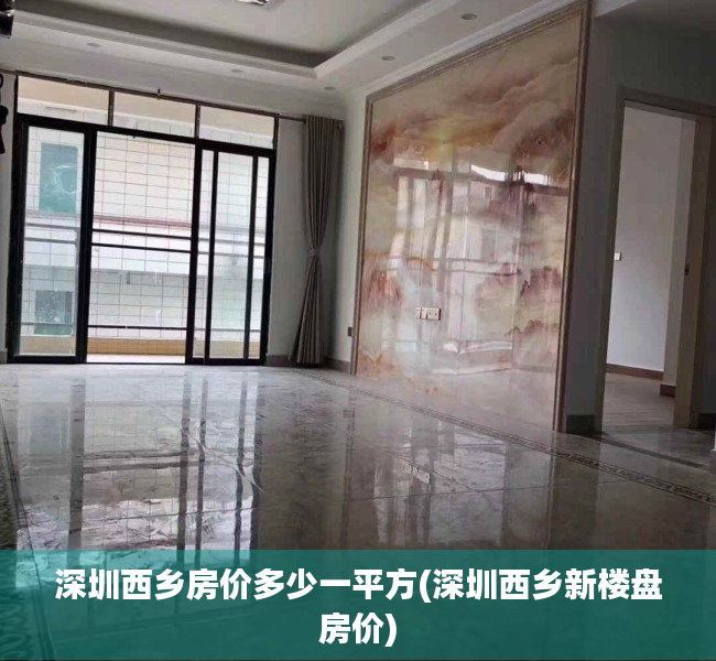 深圳西乡房价多少一平方(深圳西乡新楼盘房价) 深圳西乡房价多少一平方(深圳西乡新楼盘房价)