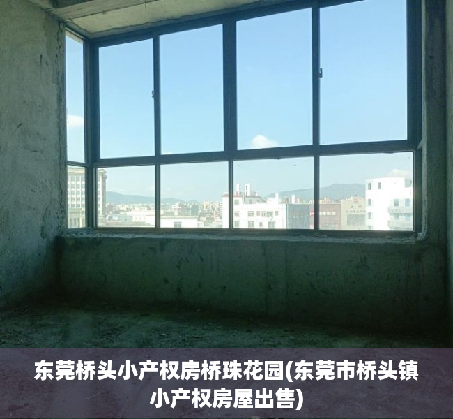 东莞桥头小产权房桥珠花园(东莞市桥头镇小产权房屋出售) 东莞桥头小产权房桥珠花园(东莞市桥头镇小产权房屋出售)