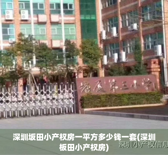 深圳坂田小产权房一平方多少钱一套(深圳板田小产权房) 深圳坂田小产权房一平方多少钱一套(深圳板田小产权房)