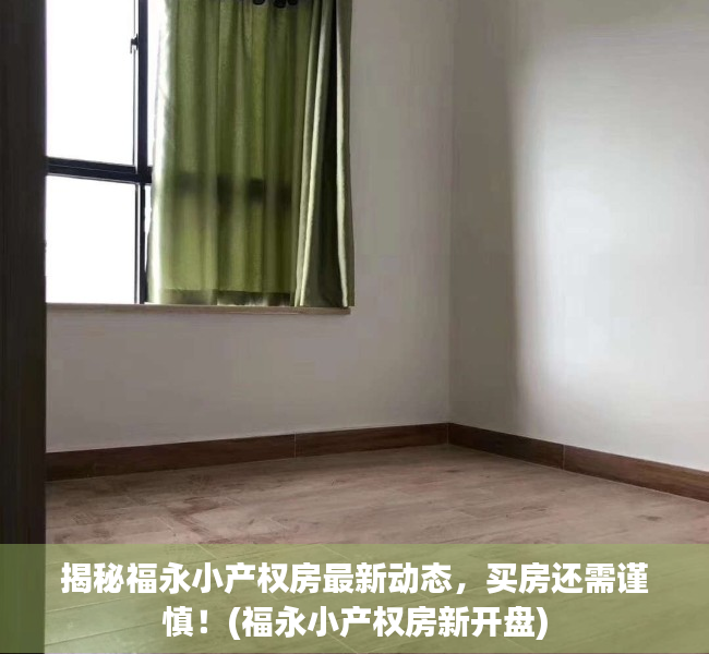 揭秘福永小产权房最新动态，买房还需谨慎！(福永小产权房新开盘)