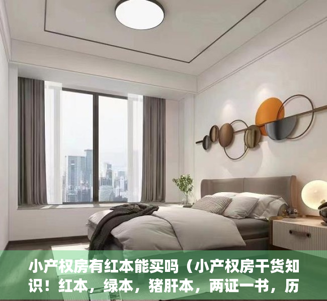 小产权房有红本能买吗（小产权房干货知识！红本，绿本，猪肝本，两证一书，历史遗留（建议收藏））