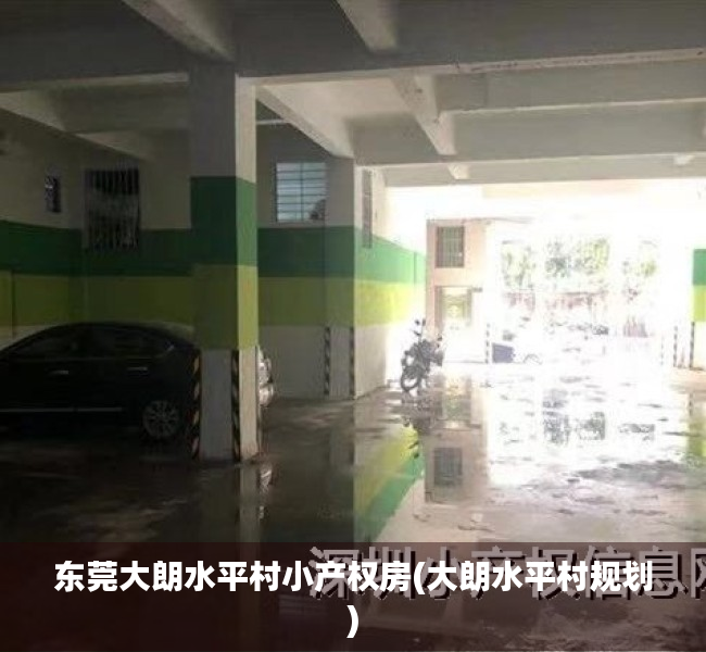 东莞大朗水平村小产权房(大朗水平村规划) 东莞大朗水平村小产权房(大朗水平村规划)