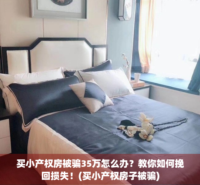 买小产权房被骗35万怎么办？教你如何挽回损失！(买小产权房子被骗)