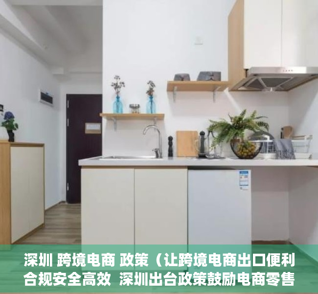 深圳 跨境电商 政策（让跨境电商出口便利合规安全高效  深圳出台政策鼓励电商零售出口阳光化申报）