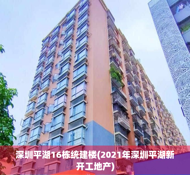 深圳平湖16栋统建楼(2021年深圳平湖新开工地产) 深圳平湖16栋统建楼(2021年深圳平湖新开工地产)